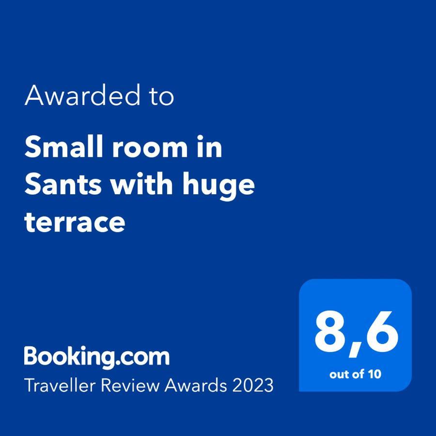 Small In Sants With Huge Terrace Privatunterkunft Barcelona